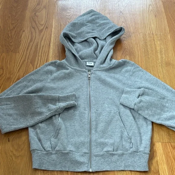 TNA Waffle Knit Zip Hoodie - Picture 4 of 9